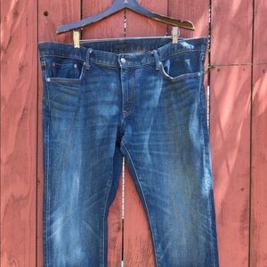 🐺big and tall selvage skinny jeans🐺